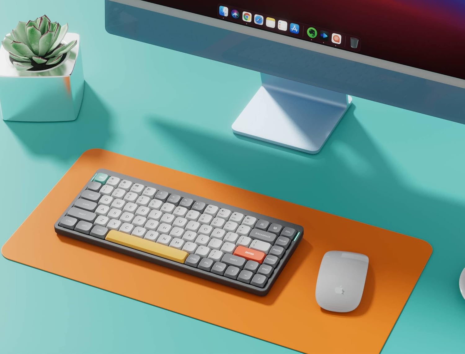 Nuphy - Air75 Mechanical Keyboard, 75% Low Profile Wireless Keyboard, Supports Bluetooth 5.0, 2.4G and Wired Connection, Compatible with Windows and Mac OS Systems-Gateron Brown Switch - Serious Techies