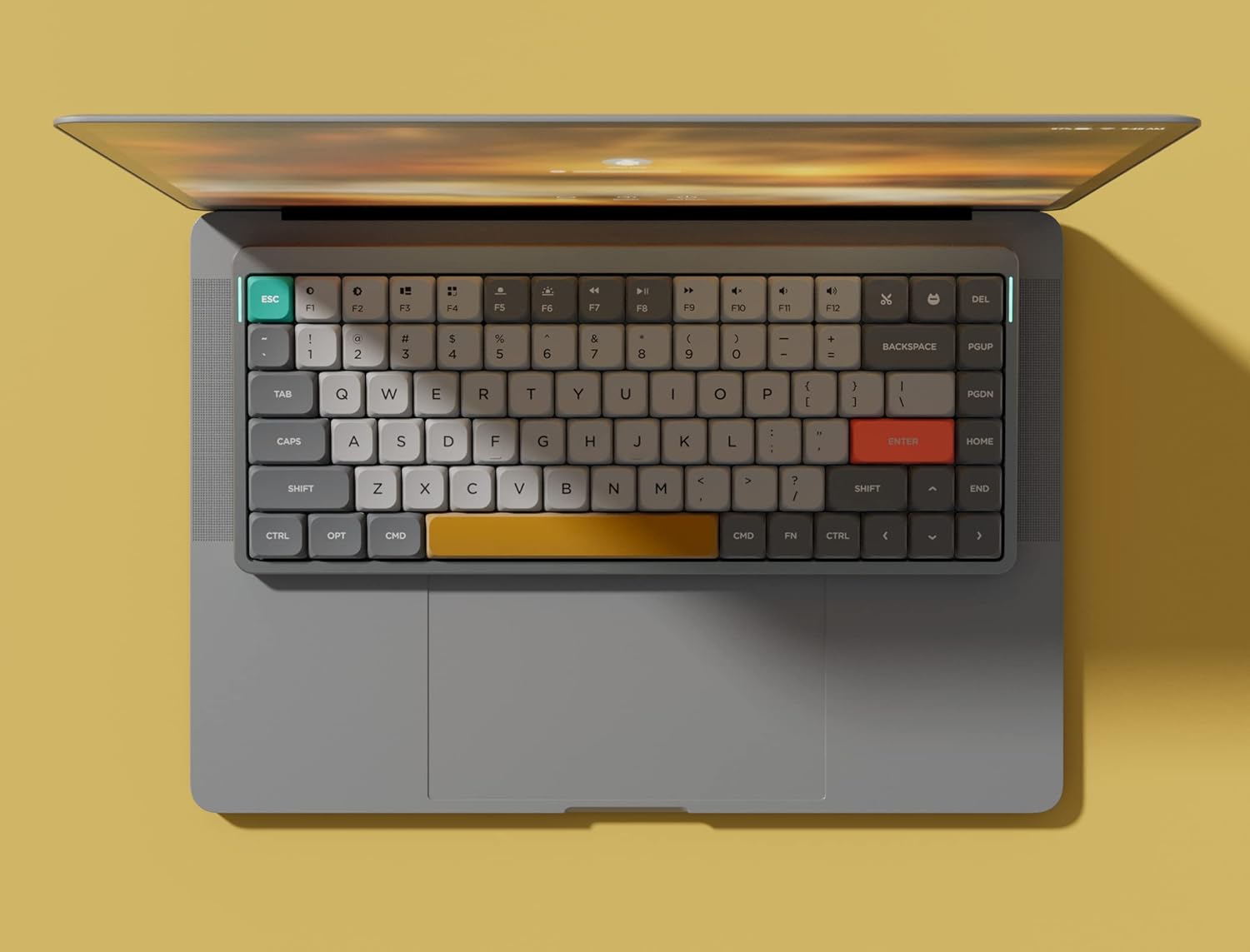 Nuphy - Air75 Mechanical Keyboard, 75% Low Profile Wireless Keyboard, Supports Bluetooth 5.0, 2.4G and Wired Connection, Compatible with Windows and Mac OS Systems-Gateron Brown Switch - Serious Techies