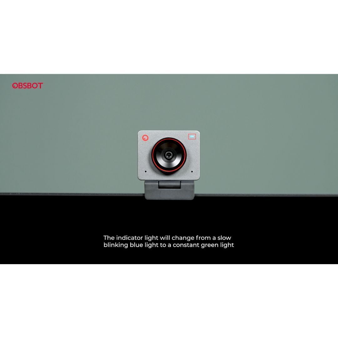 OBSBOT - Meet 2 Ai-Powered 4K Webcam with Fast Auto Focus, Gesture Control, and Built-In Omnidirectional Microphones (Space Gray) - Serious Techies