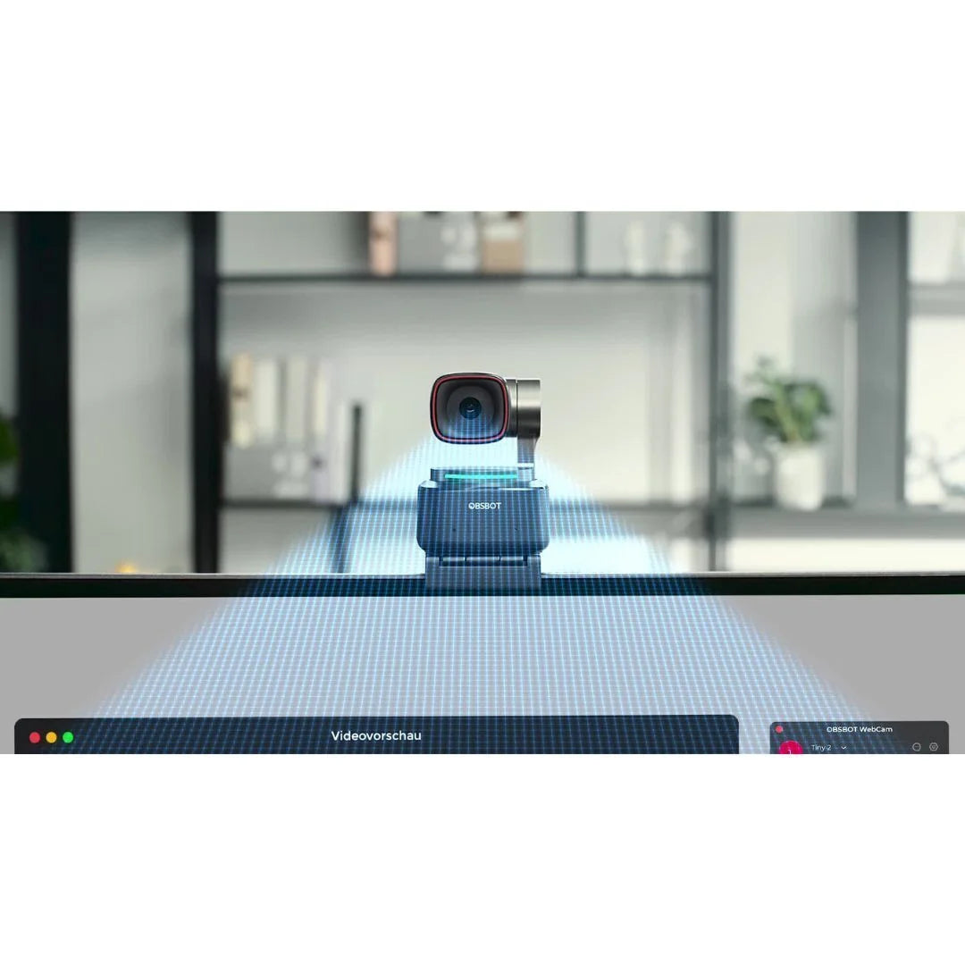 OBSBOT - Tiny 2 Ai-Powered PTZ 4K Webcam - Serious Techies
