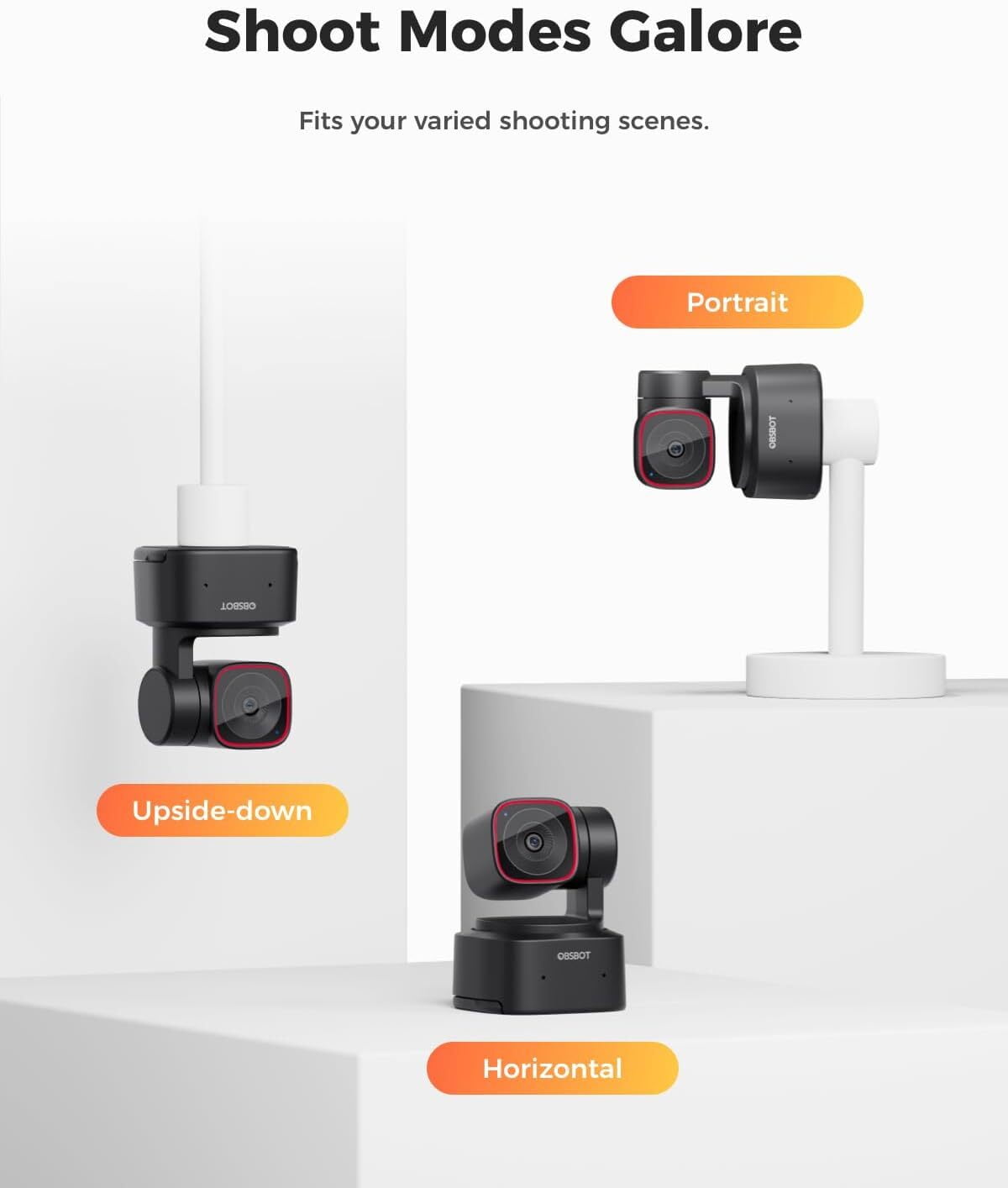 OBSBOT - Tiny 2 Lite Ai-Powered 4K UHD PTZ Webcam 1/2"CMOS Sensor AI Auto Tracking - Serious Techies