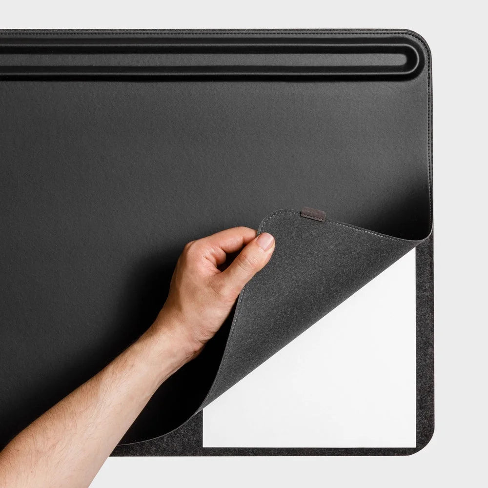 Orbitkey - Desk Mat, Large Black - Serious Techies