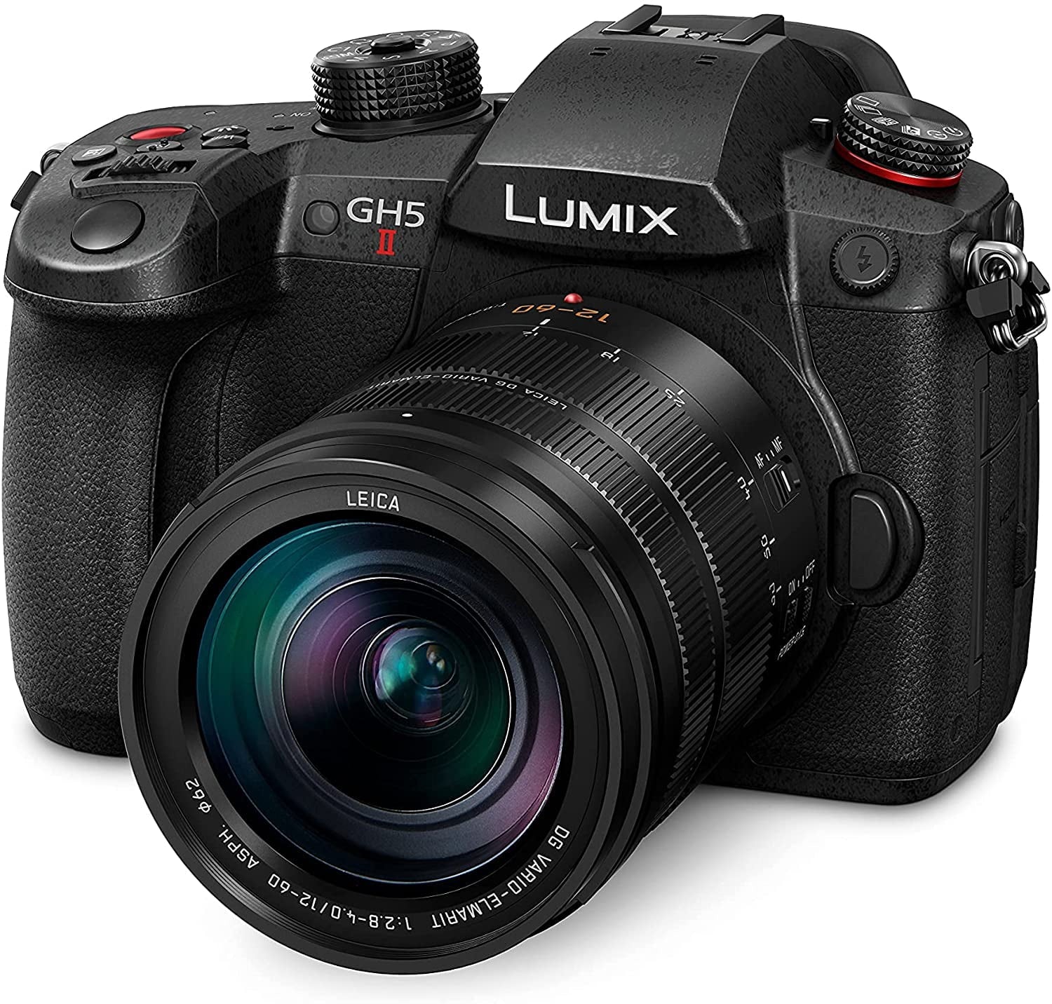 Panasonic - LUMIX GH5M2 Mirrorless Digital Camera W/12-60Mm F2.8-4.0 Leica Lens DC-GH5M2LK (International Model) - Serious Techies