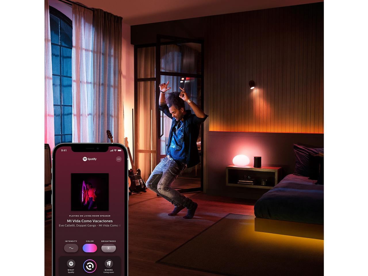 Philips Hue - Play Ambiance Smart LED Bar Light, 2-Pack (Works with Amazon Alexa, Apple Homekit & Google Home) - White - Serious Techies