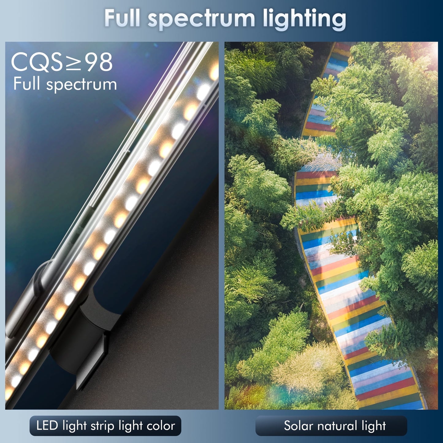 Quntis - Computer Monitor Light Bar with Remote Control, Eye-Care Dual Light Screen Light Bar for Home Office Gaming, Stepless Dimming Brightness and Color Temperature, No Screen Glare, Gray - Serious Techies