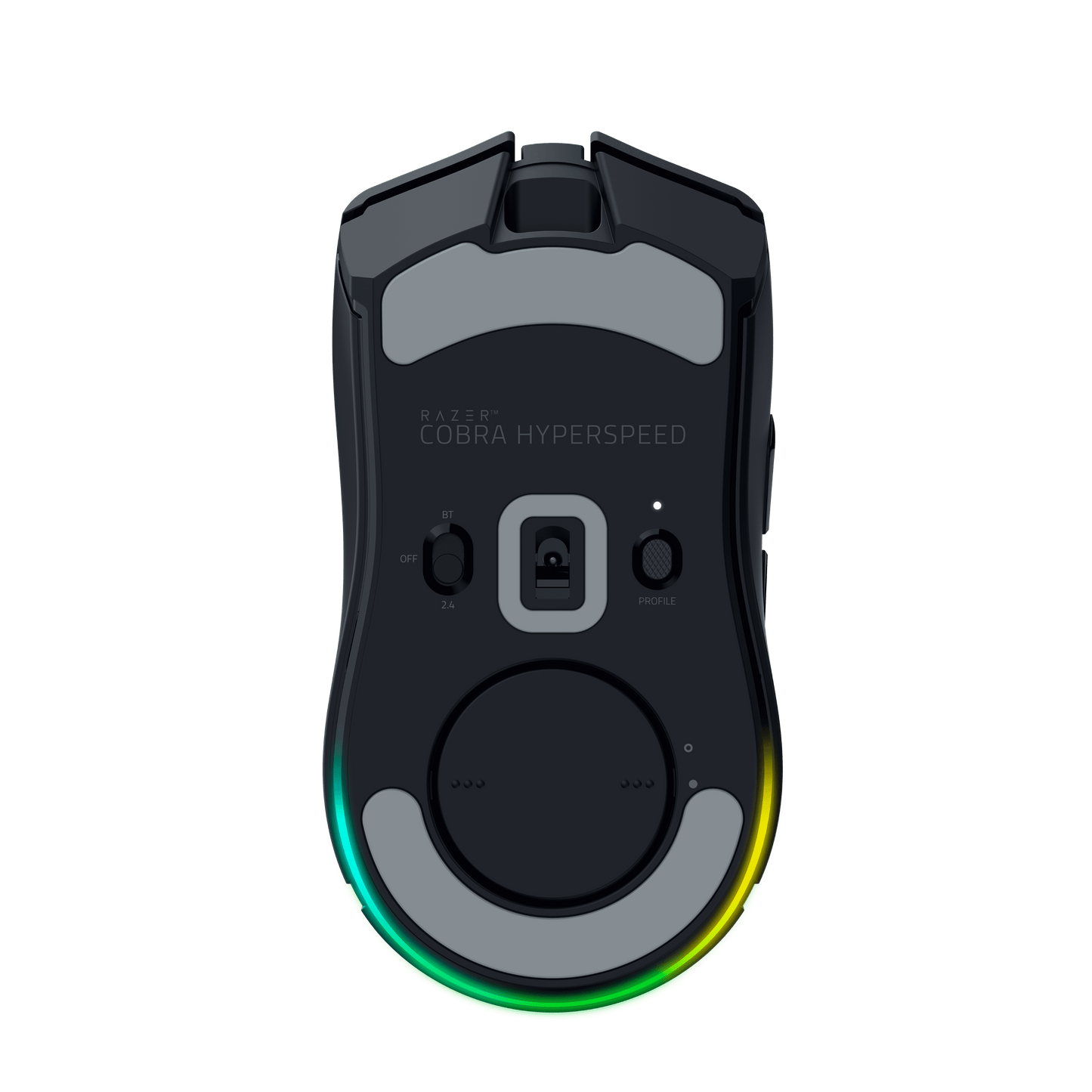 Cobra Hyperspeed - Lightweight Customizable Wireless PC Gaming Mouse, 2.4Ghz, Bluetooth, 62G, Black - Serious Techies