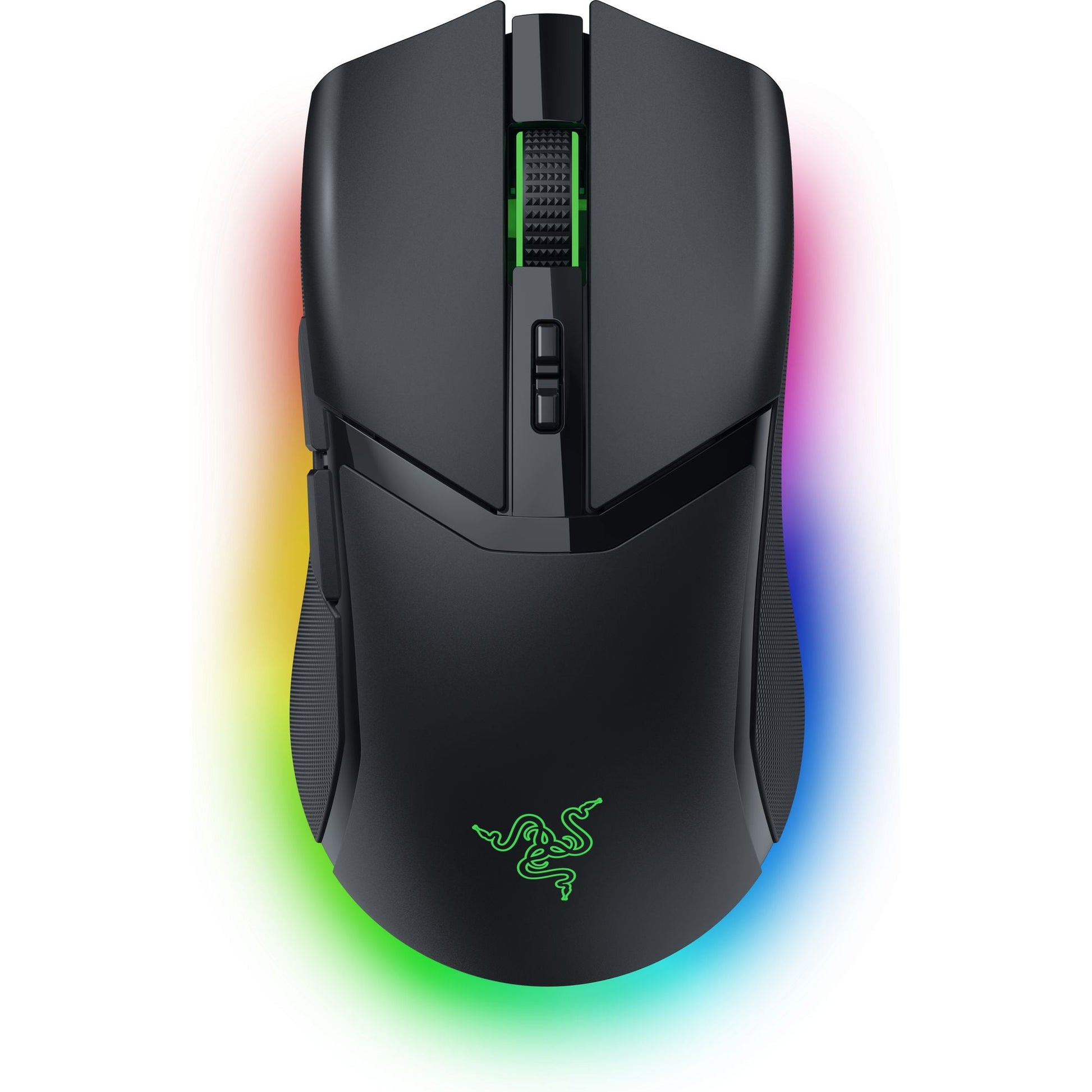 Cobra Pro Lightweight Wireless PC Gaming Mouse with  Chroma RGB, Customizable Controls, 77G, Black - Serious Techies