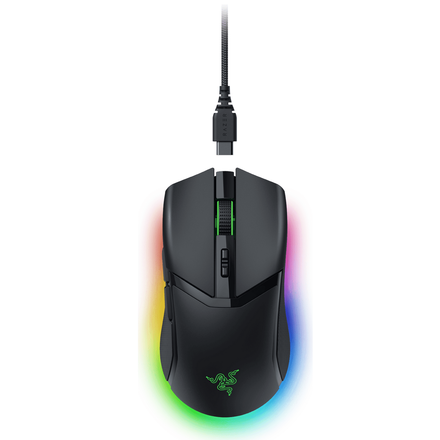Cobra Pro Lightweight Wireless PC Gaming Mouse with  Chroma RGB, Customizable Controls, 77G, Black - Serious Techies