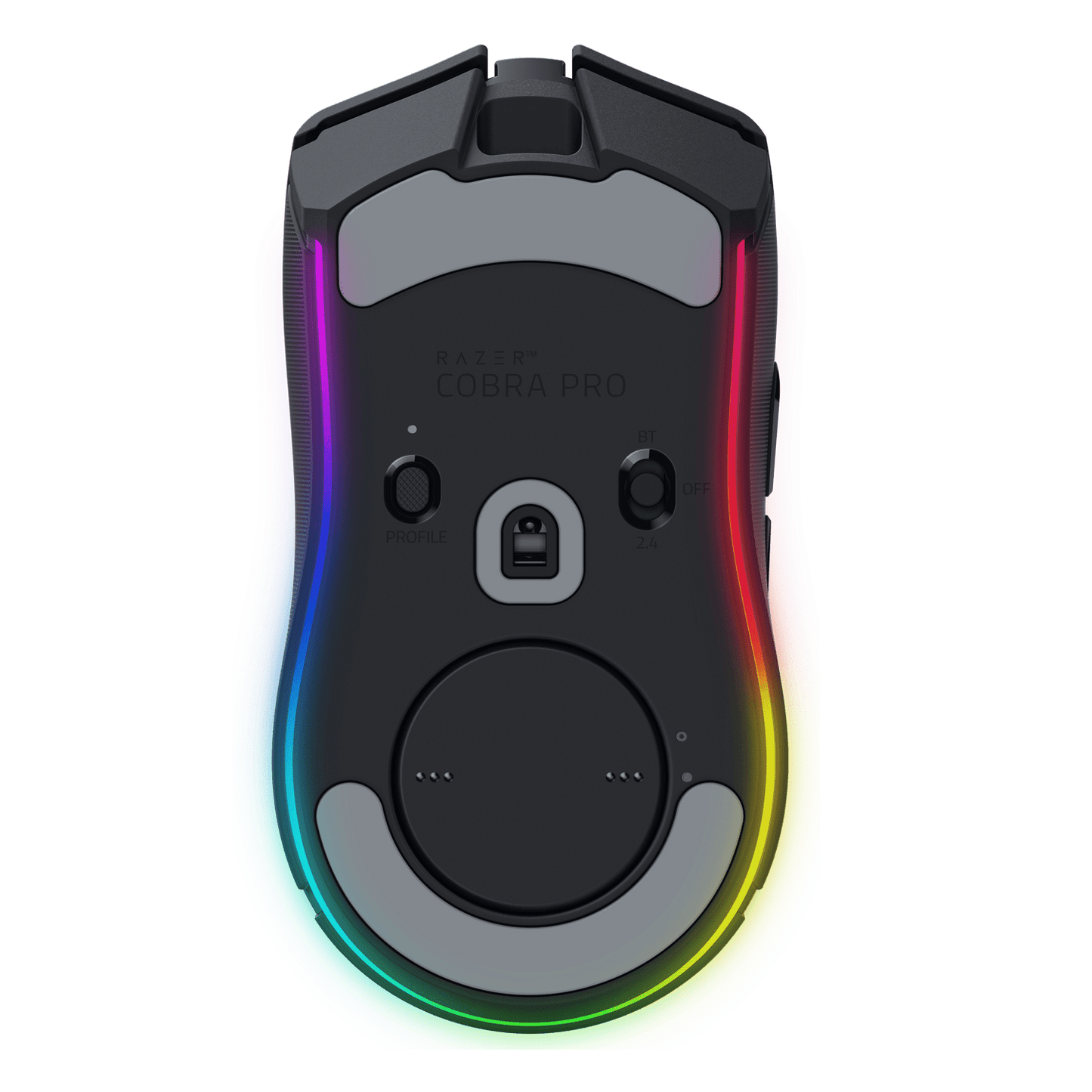 Cobra Pro Lightweight Wireless PC Gaming Mouse with  Chroma RGB, Customizable Controls, 77G, Black - Serious Techies