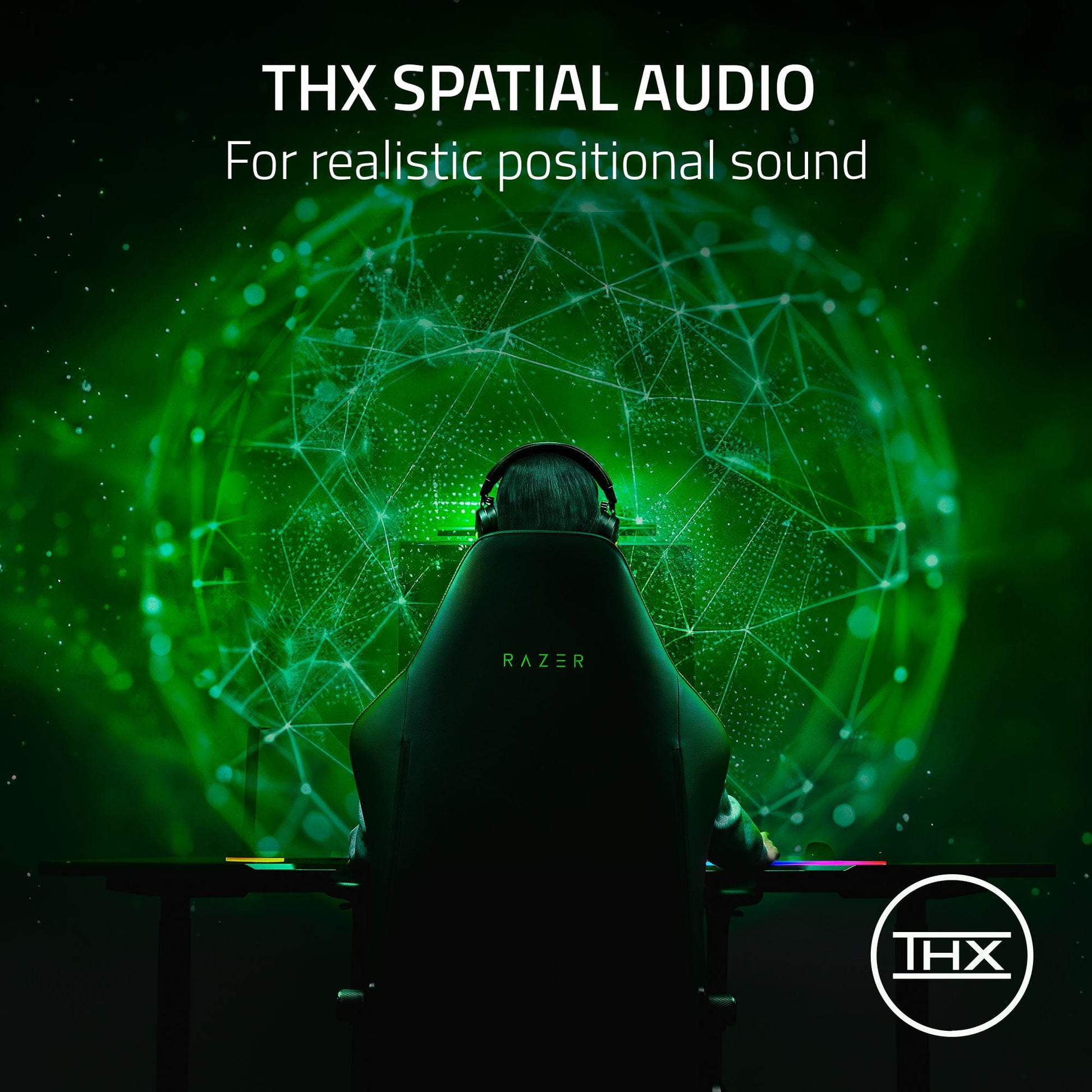 Razer - Kraken V4 Pro Wireless Gaming Headset with Control Hub, RGB Chroma, Black - Serious Techies