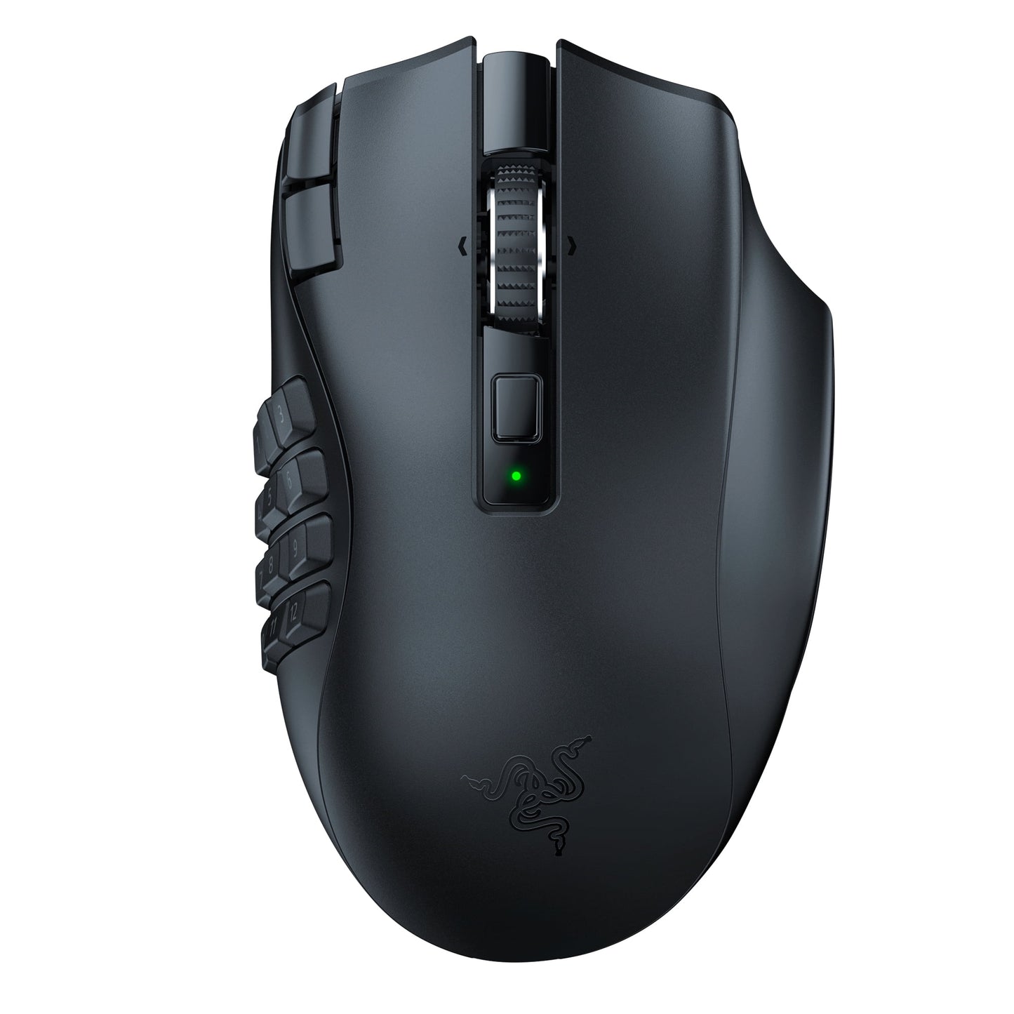 Naga V2 Hyperspeed Bluetooth Gaming Mice with AA Battery, Black - Serious Techies