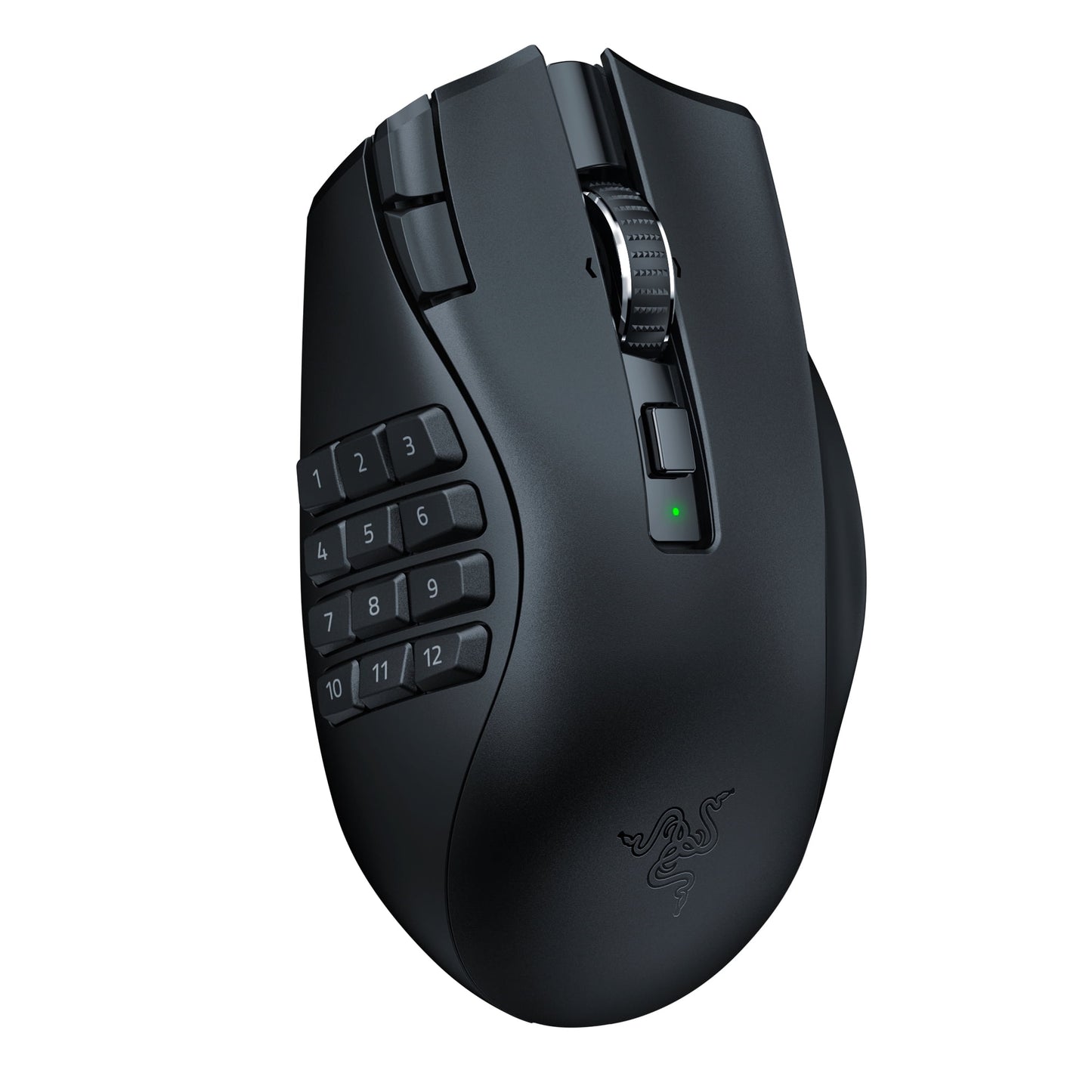 Naga V2 Hyperspeed Bluetooth Gaming Mice with AA Battery, Black - Serious Techies
