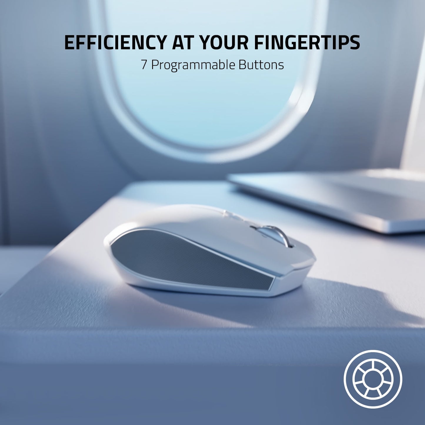 Pro Click Mini Portable Wireless Mechanical Gaming Mouse for Productivity - Serious Techies
