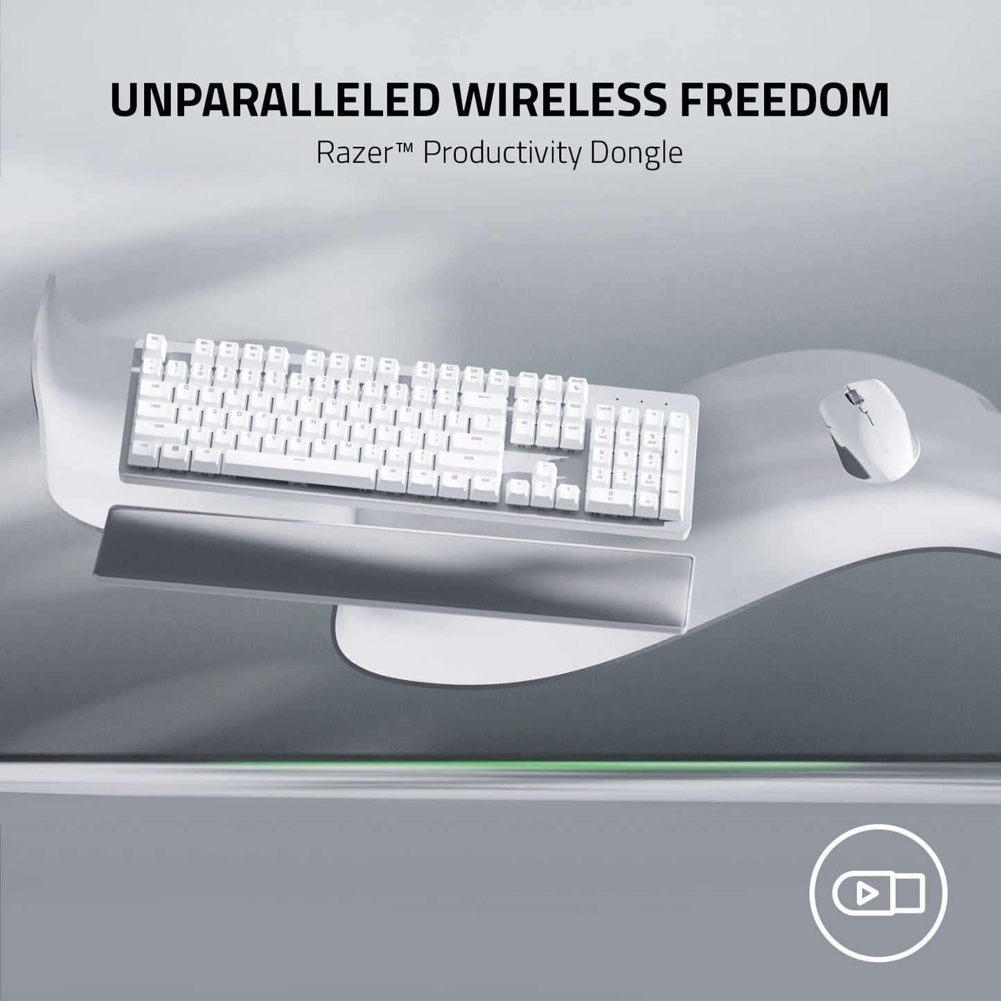 Pro Click Mini Portable Wireless Mechanical Gaming Mouse for Productivity - Serious Techies