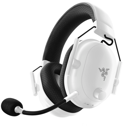 Razer - BlackShark V2 Pro Wireless PC Gaming Headset, 2.4Ghz, BT, Hyperspeed Wireless, 70Hr Battery, 320G, White - Serious Techies