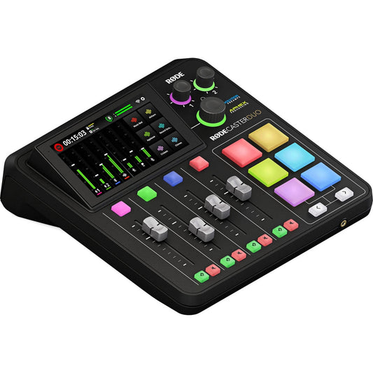 RODE - Caster Duo Integrated Audio Production Studio, Black - Serious Techies