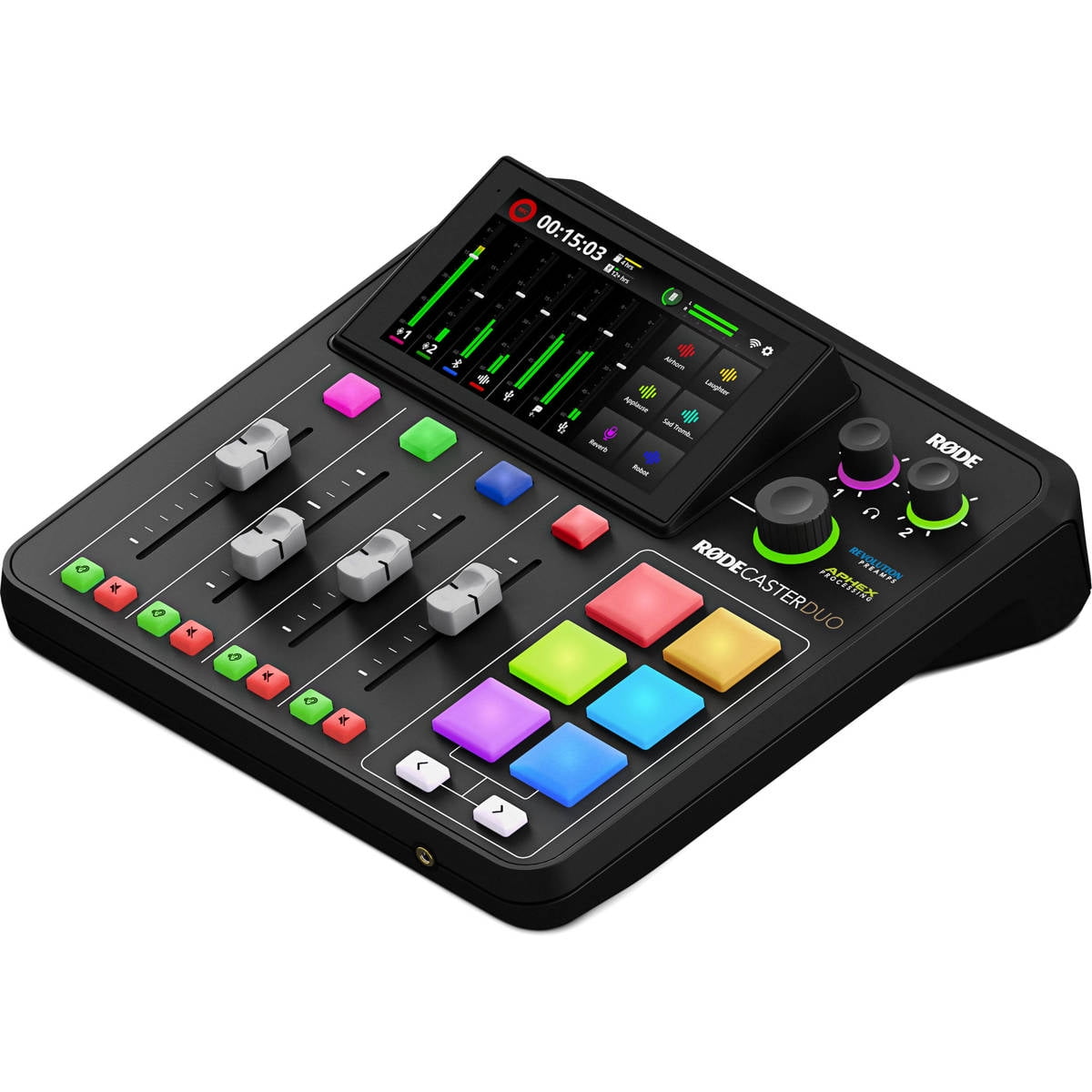 RODE - Caster Duo Integrated Audio Production Studio, Black - Serious Techies