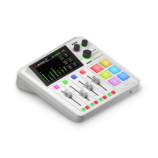 Rode - Caster Duo Integrated Audio Production Studio, White - Serious Techies