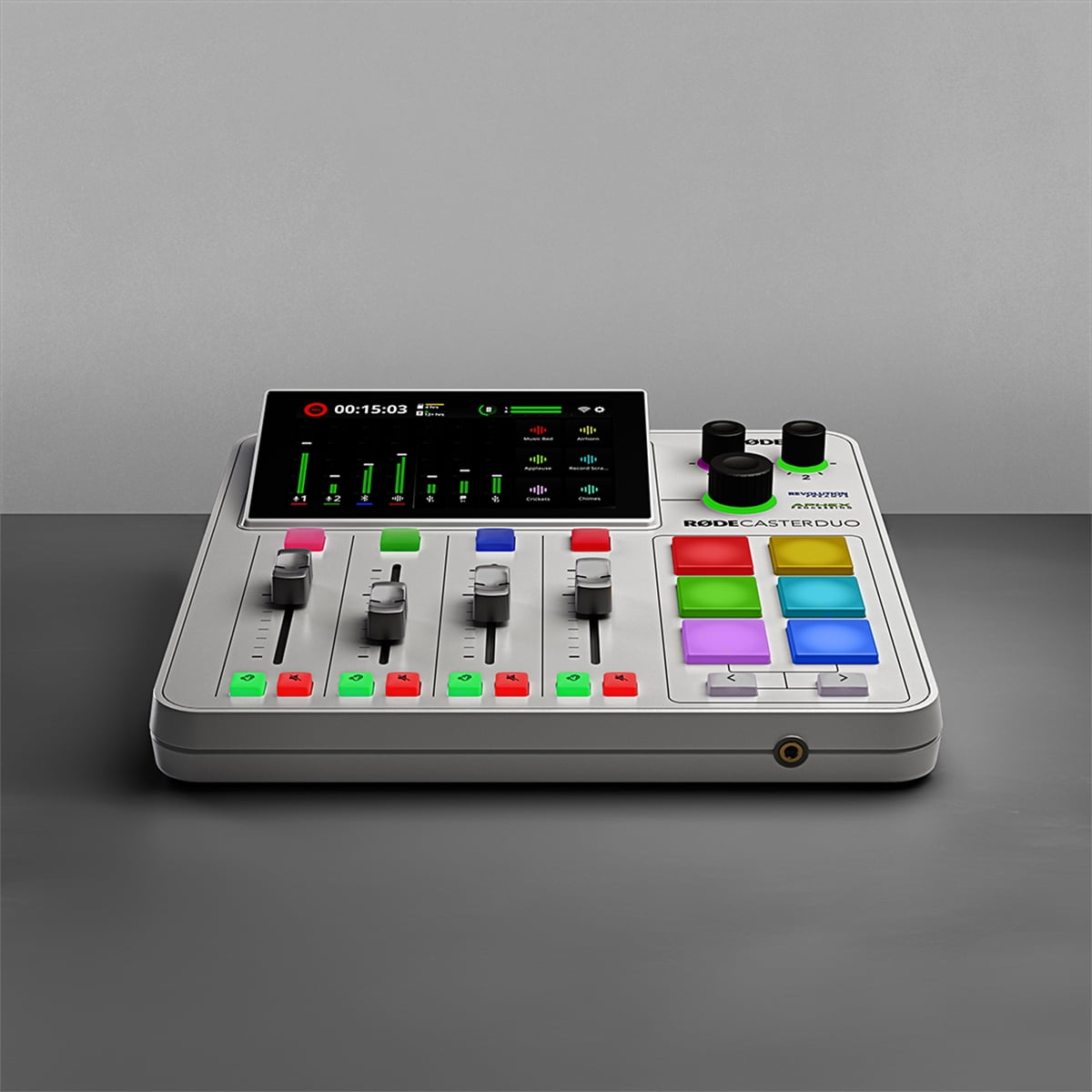 Rode - Caster Duo Integrated Audio Production Studio, White - Serious Techies