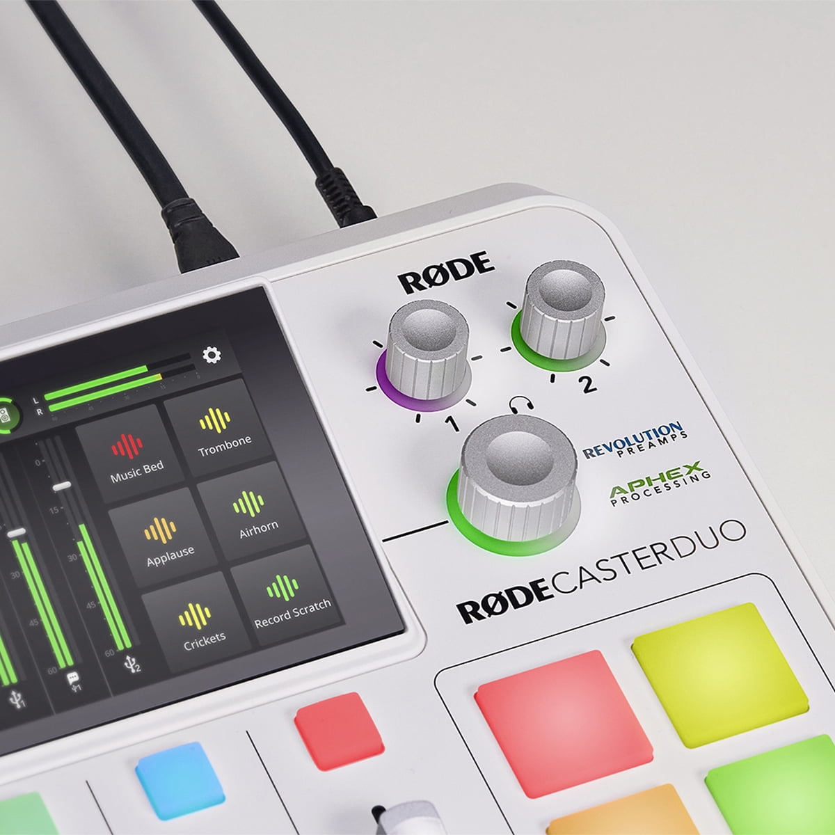 Rode - Caster Duo Integrated Audio Production Studio, White - Serious Techies