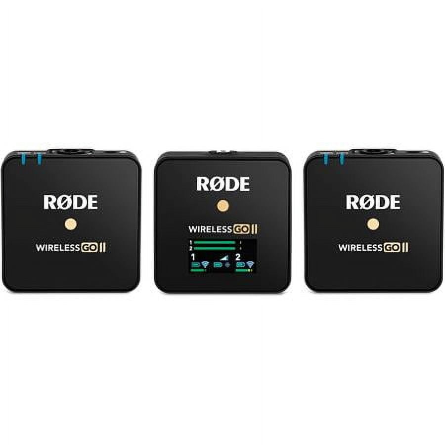 RODE - Microphones Wireless GO II Dual Channel Wireless Microphone System - Serious Techies