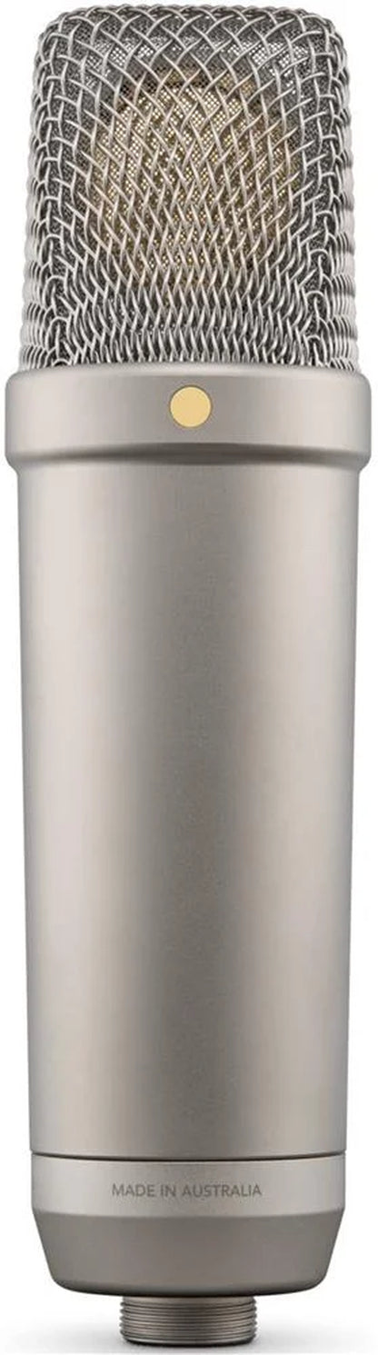 RODE - NT1 5Th Generation Condenser Microphone, SM6 Shockmount, Pop Filter, Silver - Serious Techies