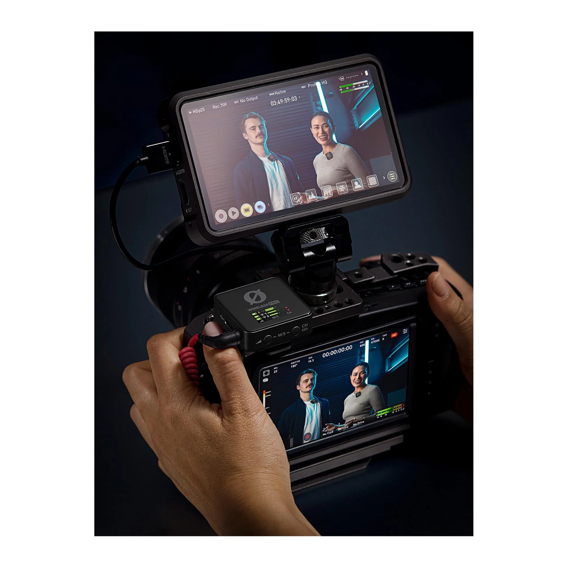 RODE - Wireless PRO Clip-On Microphones with USB-C Female & Built-In Rechargeable, Black - Serious Techies