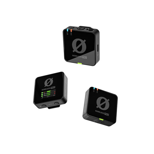 RODE - Wireless PRO Clip-On Microphones with USB-C Female & Built-In Rechargeable, Black - Serious Techies