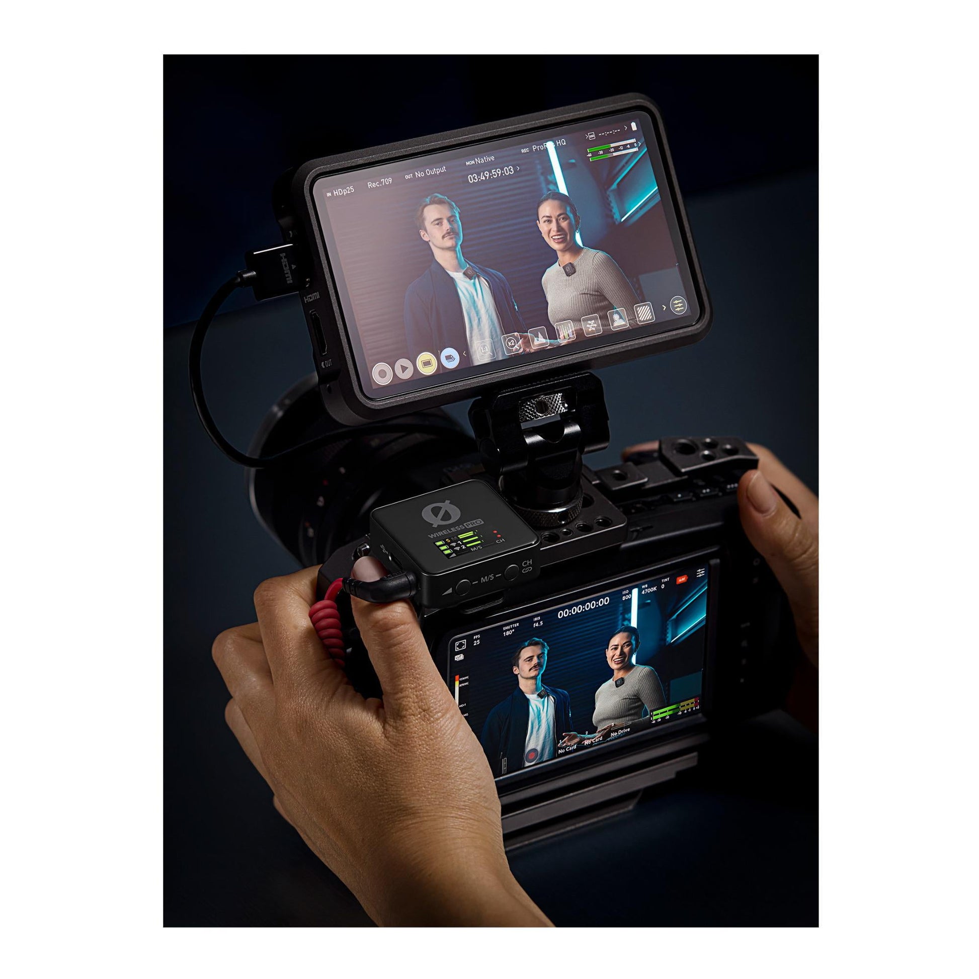 RODE - Wireless PRO Clip-On Microphones with USB-C Female & Built-In Rechargeable, Black - Serious Techies