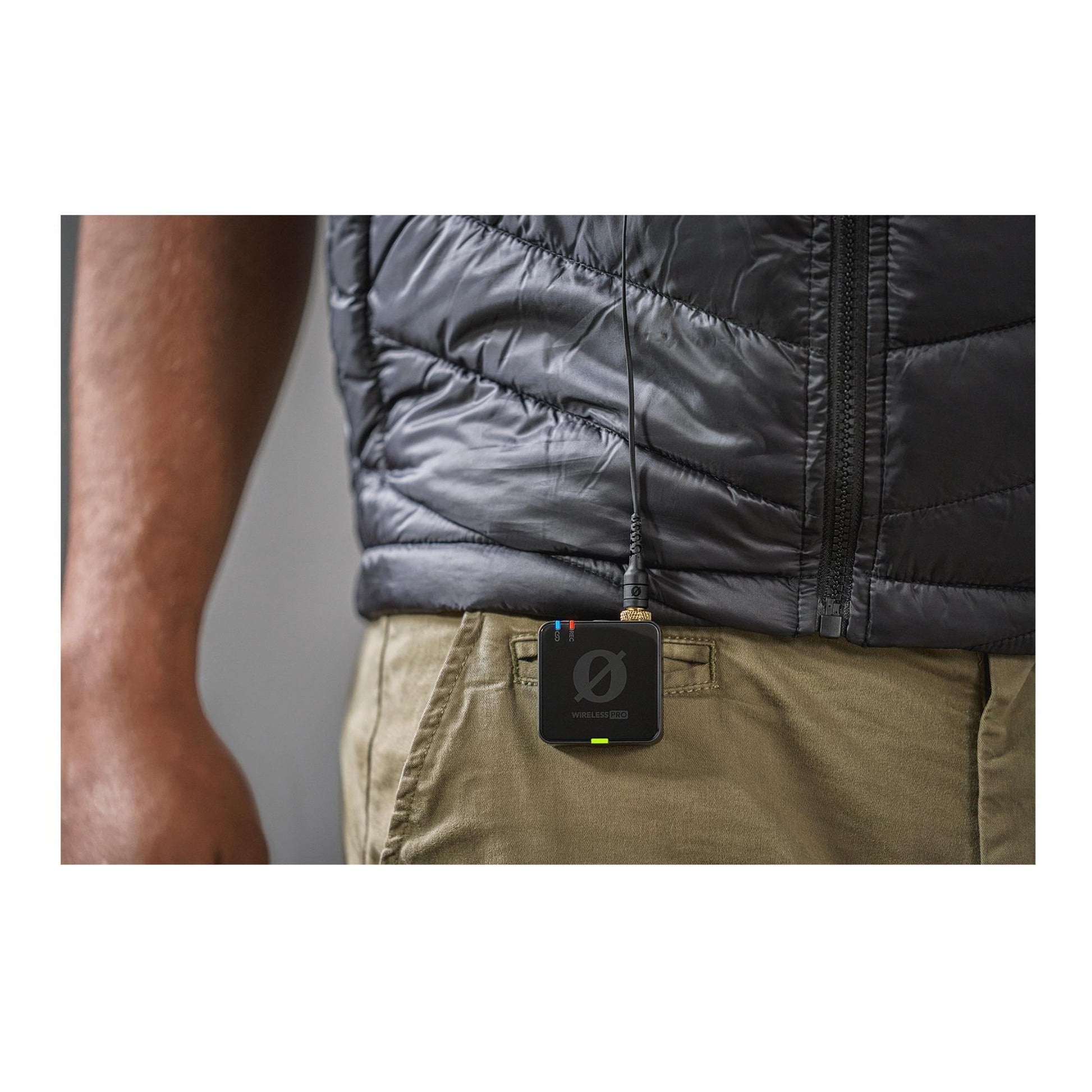 RODE - Wireless PRO Clip-On Microphones with USB-C Female & Built-In Rechargeable, Black - Serious Techies