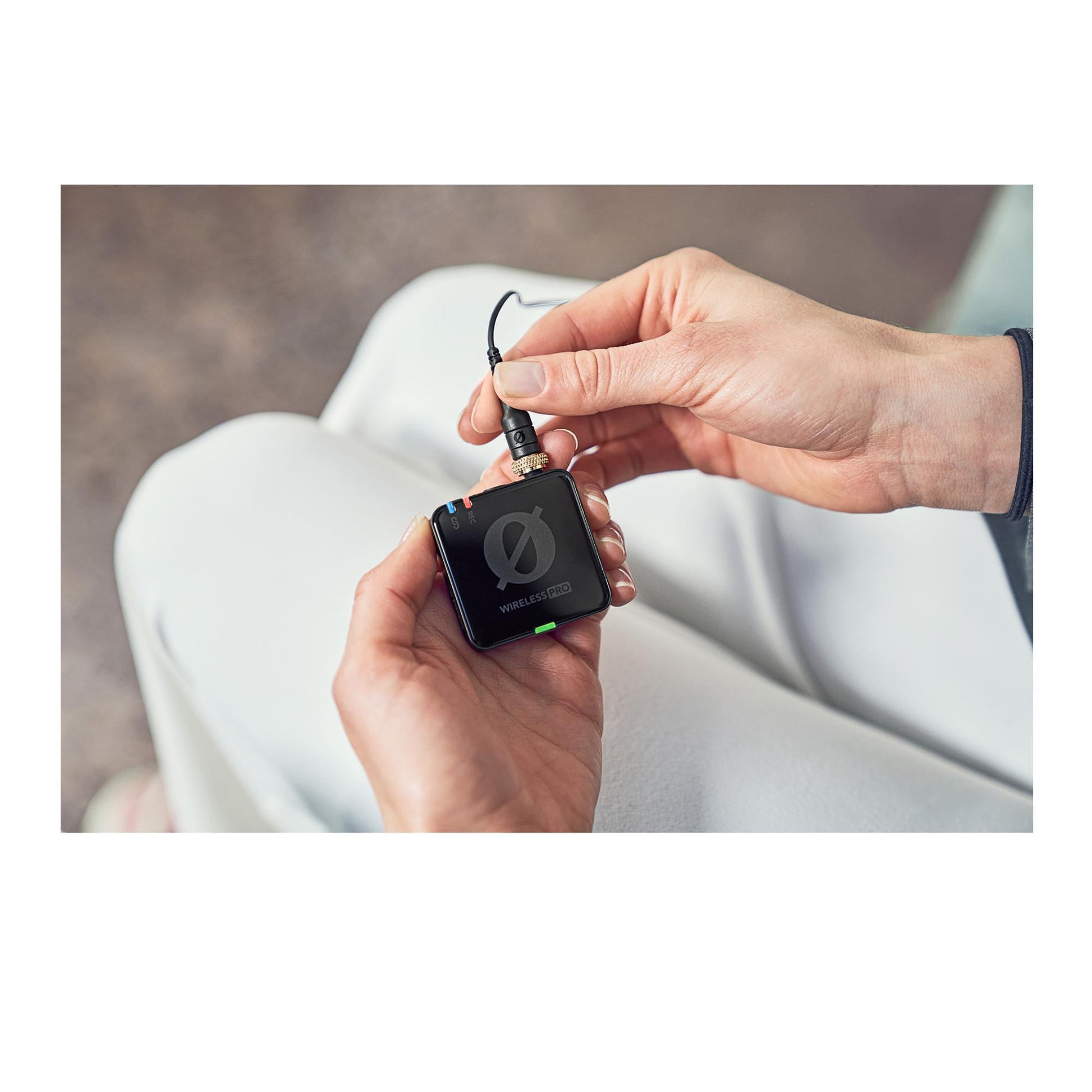 RODE - Wireless PRO Clip-On Microphones with USB-C Female & Built-In Rechargeable, Black - Serious Techies