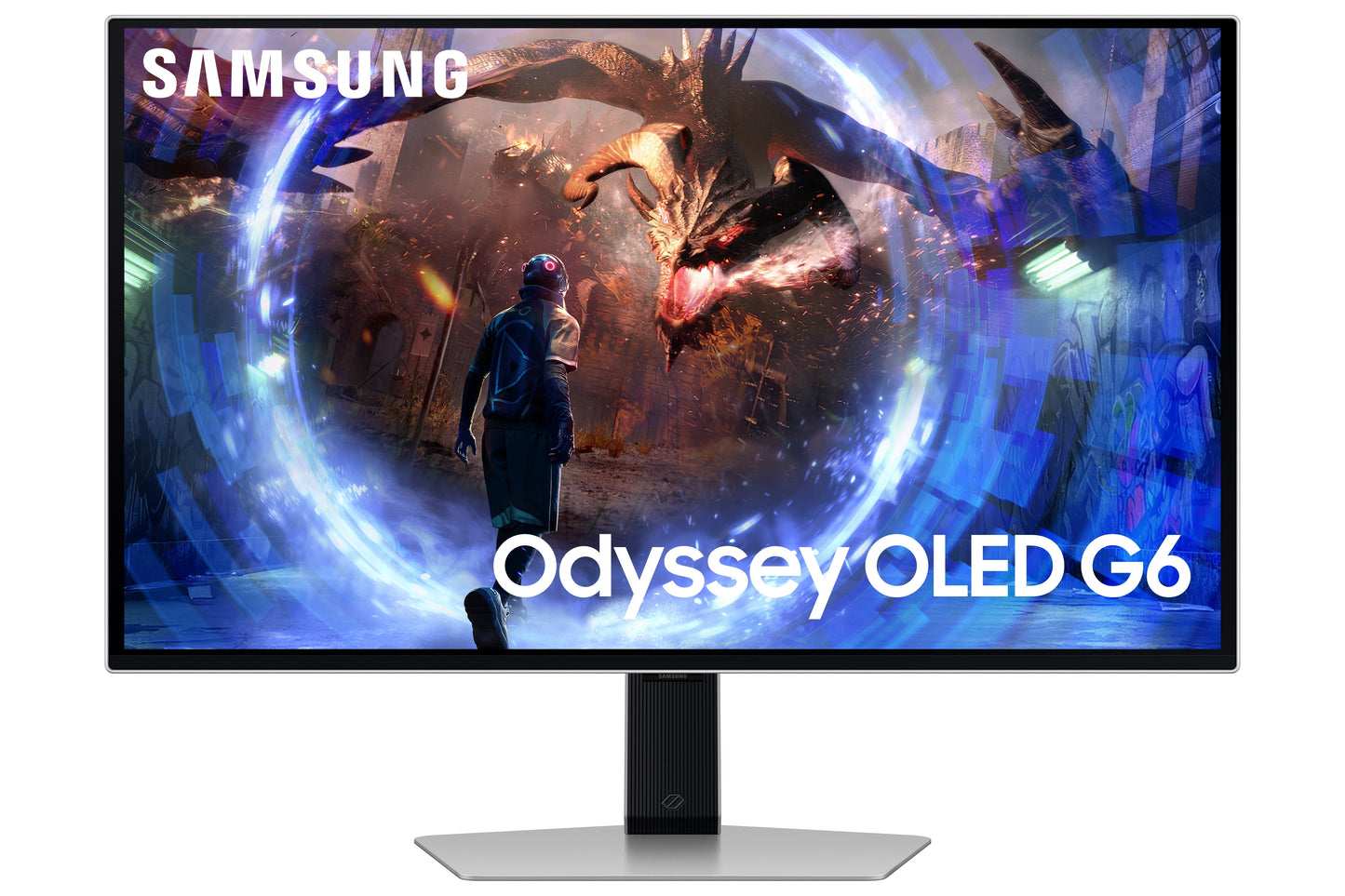 Samsung - 27" Odyssey OLED G6 (G60SD) QHD 360Hz 0.03Ms Freesync™ Premium Pro Gaming Monitor with Sleek Metal Design - Serious Techies