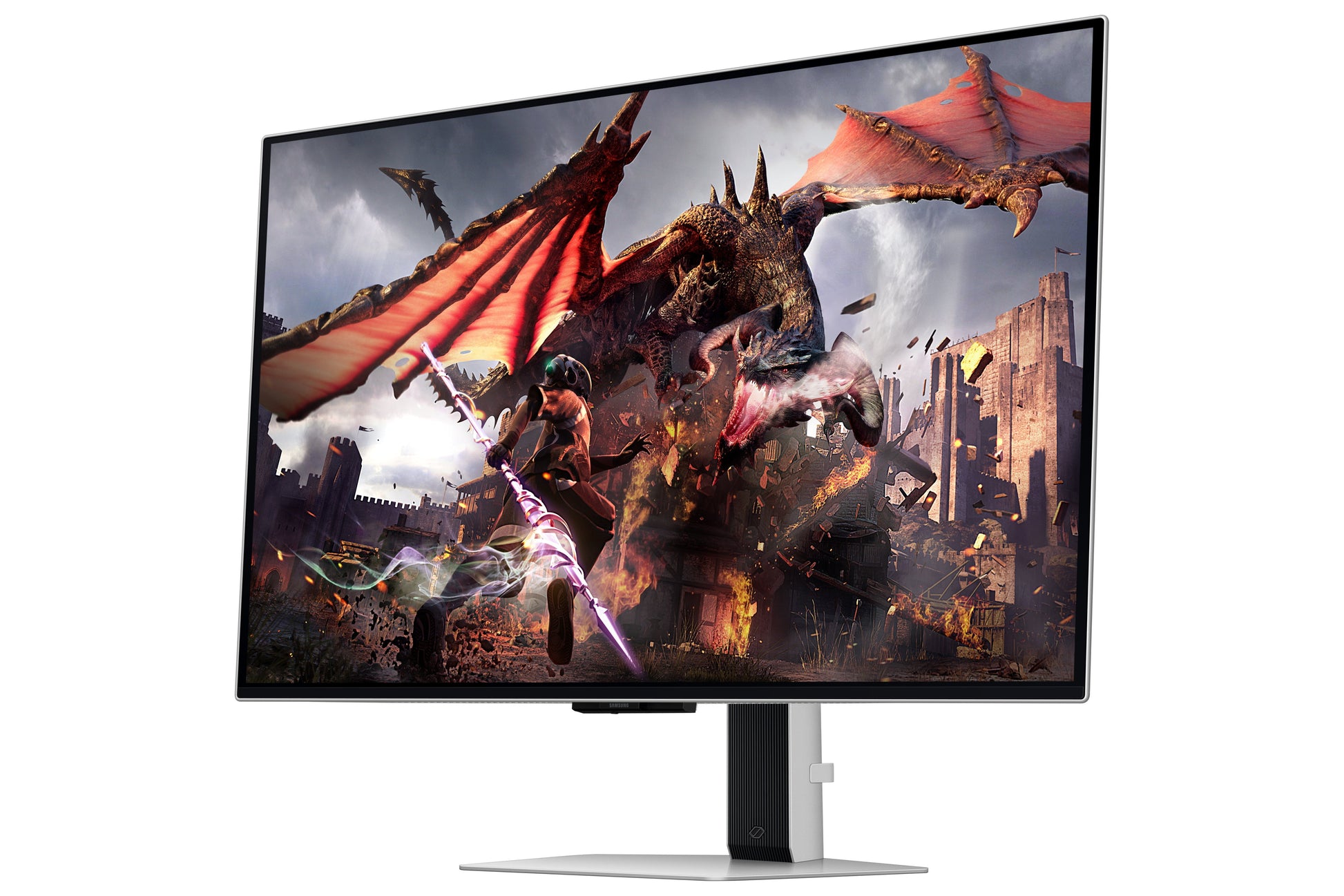 Samsung - 32" Odyssey OLED G8 (G80SD) 4K UHD 240Hz 0.03Ms G-Sync Compatible Smart Gaming Monitor with Sleek Metal Design - Serious Techies