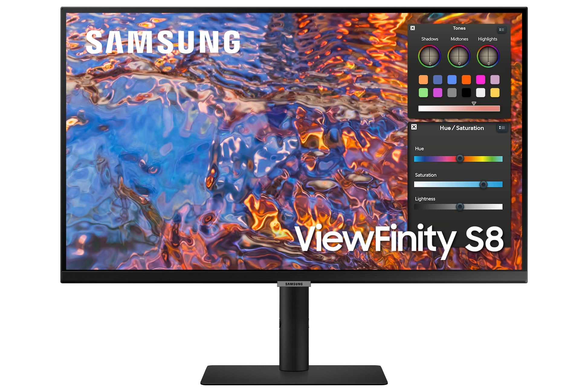 Samsung - 32" Viewfinity S80PB Series High-Resolution LED Monitor 4K 60 Hz 5Ms IPS HDR400 USB-C - LS32B806PXNXGO - Serious Techies