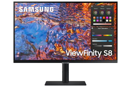 Samsung - 32" Viewfinity S80PB Series High-Resolution LED Monitor 4K 60 Hz 5Ms IPS HDR400 USB-C - LS32B806PXNXGO - Serious Techies