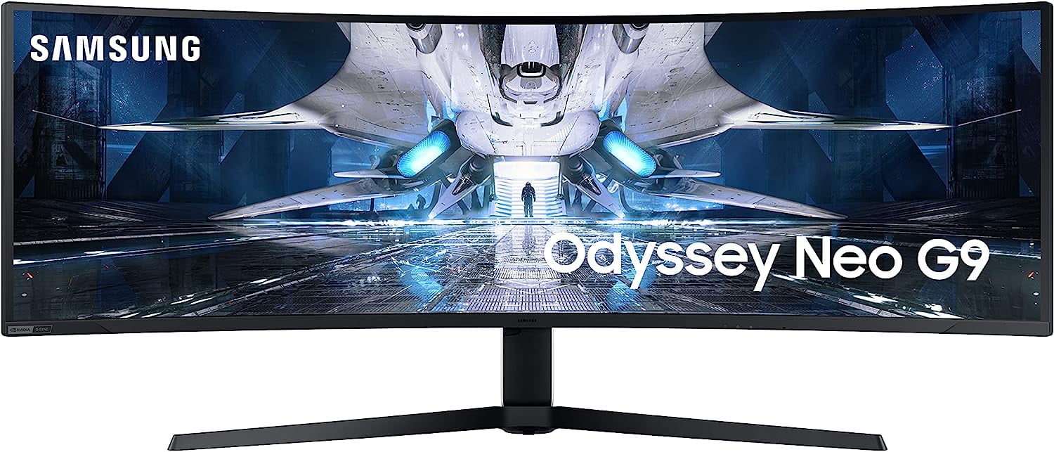 Samsung - 49" Class Odyssey Neo G9 Dual QHD 240Hz 1Ms G-Sync Compatible Quantum HDR2000 Curved Gaming Monitor - LS49AG952NNXZA - Serious Techies
