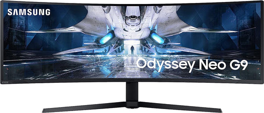 Samsung - 49" Class Odyssey Neo G9 Dual QHD 240Hz 1Ms G-Sync Compatible Quantum HDR2000 Curved Gaming Monitor - LS49AG952NNXZA - Serious Techies