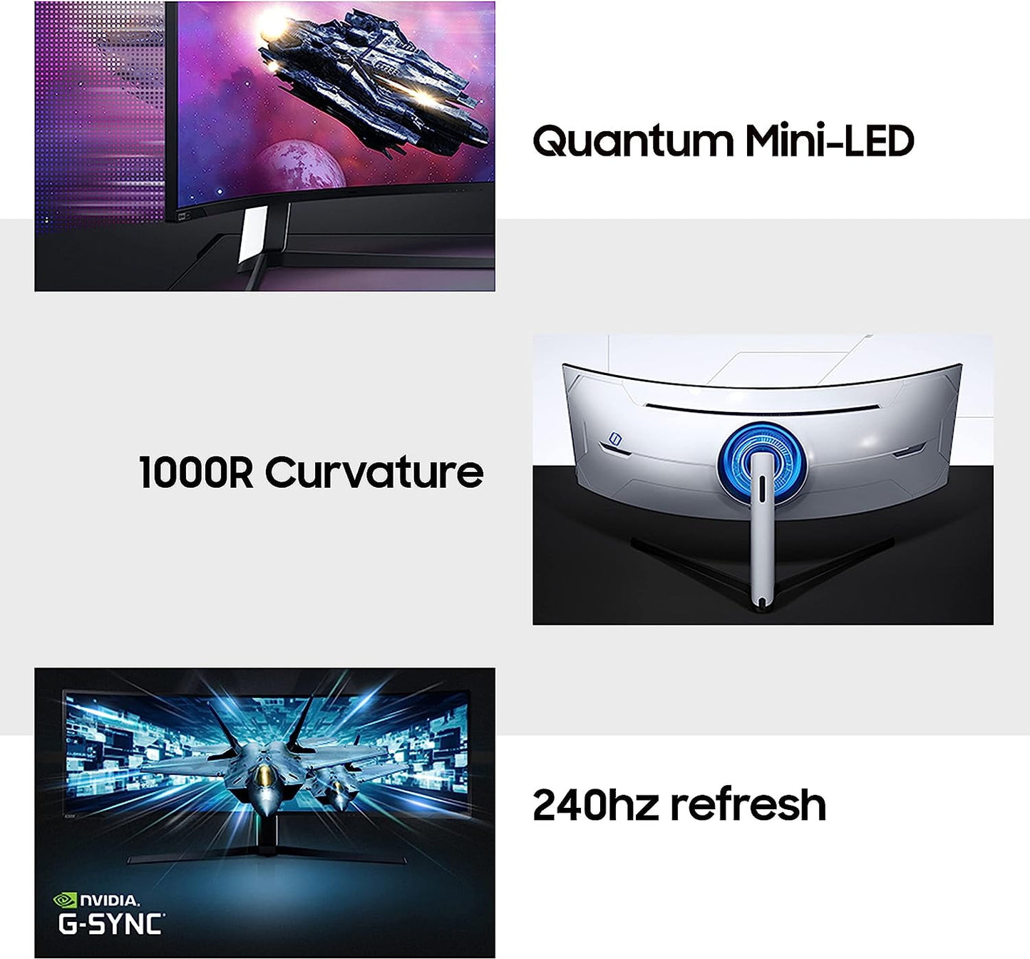 Samsung - 49" Class Odyssey Neo G9 Dual QHD 240Hz 1Ms G-Sync Compatible Quantum HDR2000 Curved Gaming Monitor - LS49AG952NNXZA - Serious Techies