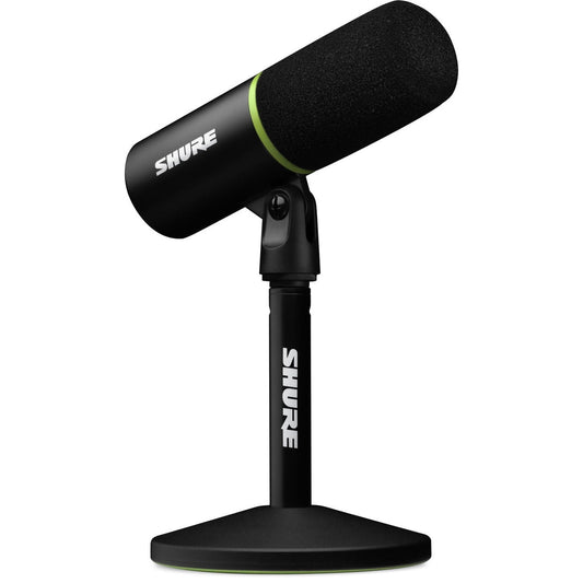 Shure - MV6 Wired Dynamic Microphone for Gaming, Computer, Voice, Recording, Notebook, Headset, Live Streaming, Vocals, Singing, Music, Black - Serious Techies