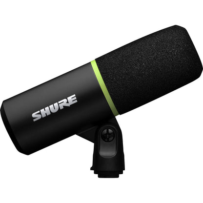 Shure - MV6 Wired Dynamic Microphone for Gaming, Computer, Voice, Recording, Notebook, Headset, Live Streaming, Vocals, Singing, Music, Black - Serious Techies