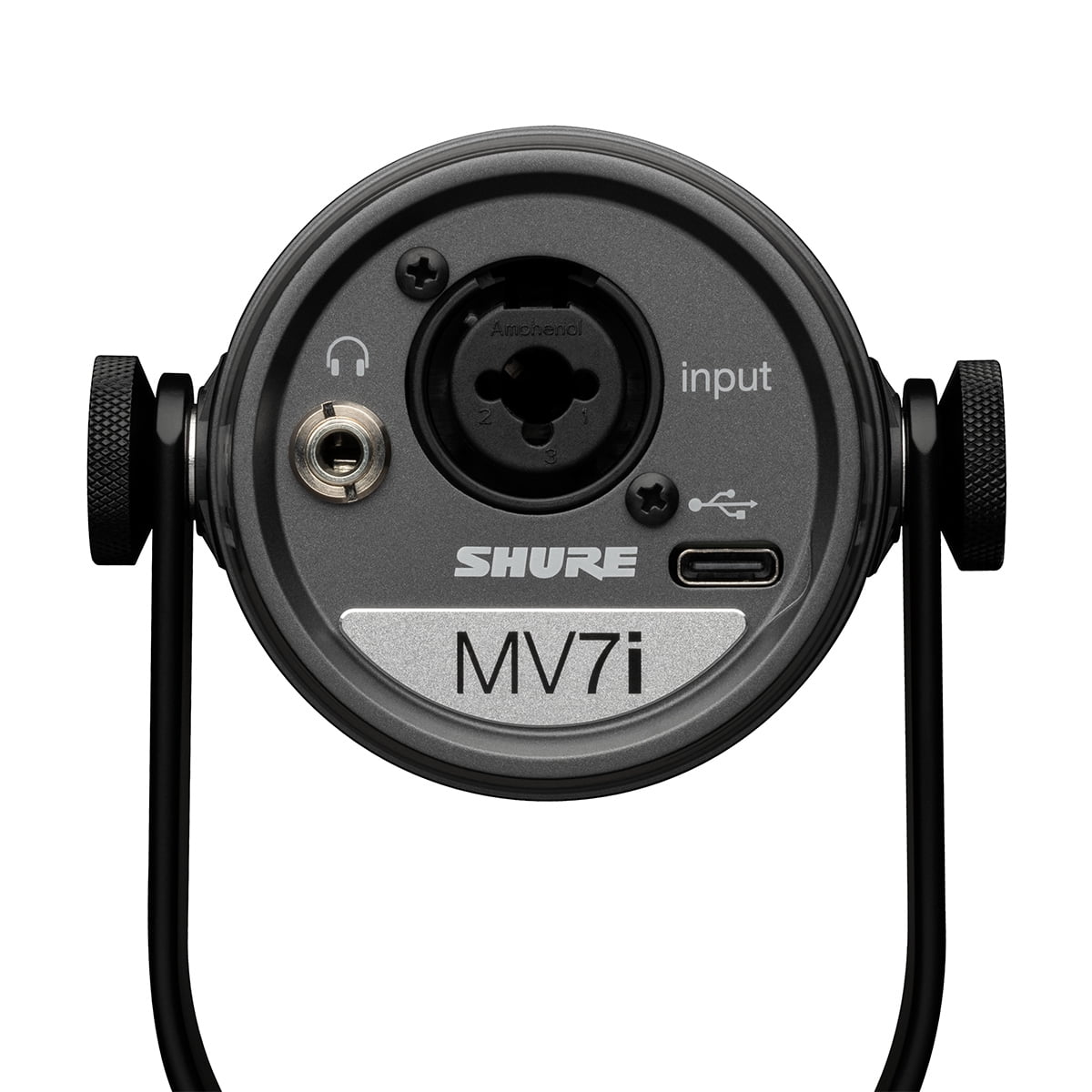 Shure - Mv7I 2-Channel Dynamic Xlr/Instrument Smart Microphone with Built-In Interface - Serious Techies