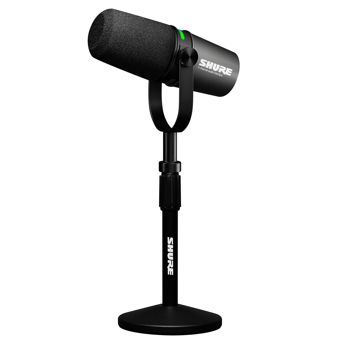 Shure - Mv7I 2-Channel Dynamic Xlr/Instrument Smart Microphone with Built-In Interface - Serious Techies