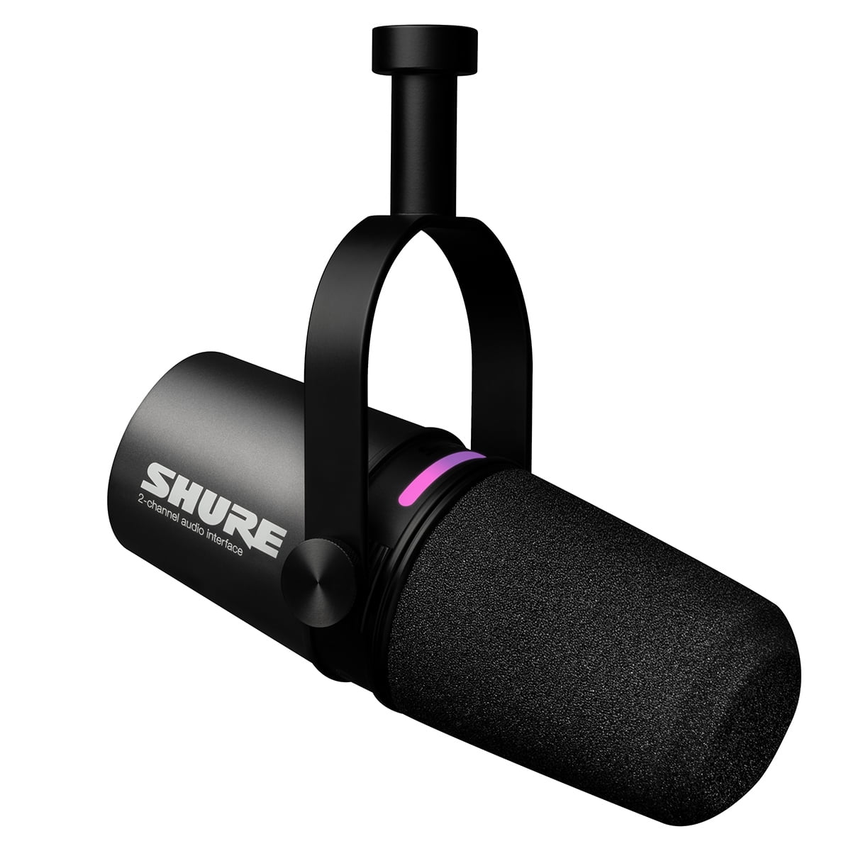 Shure - Mv7I 2-Channel Dynamic Xlr/Instrument Smart Microphone with Built-In Interface - Serious Techies