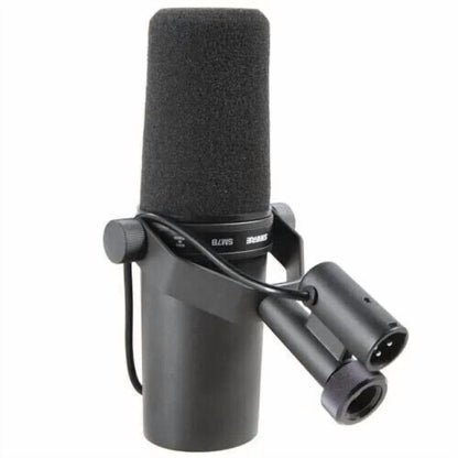 Shure - SM7B Cardioid Dynamic Vocal Broadcast Microphone Sealed in Box Black - Serious Techies