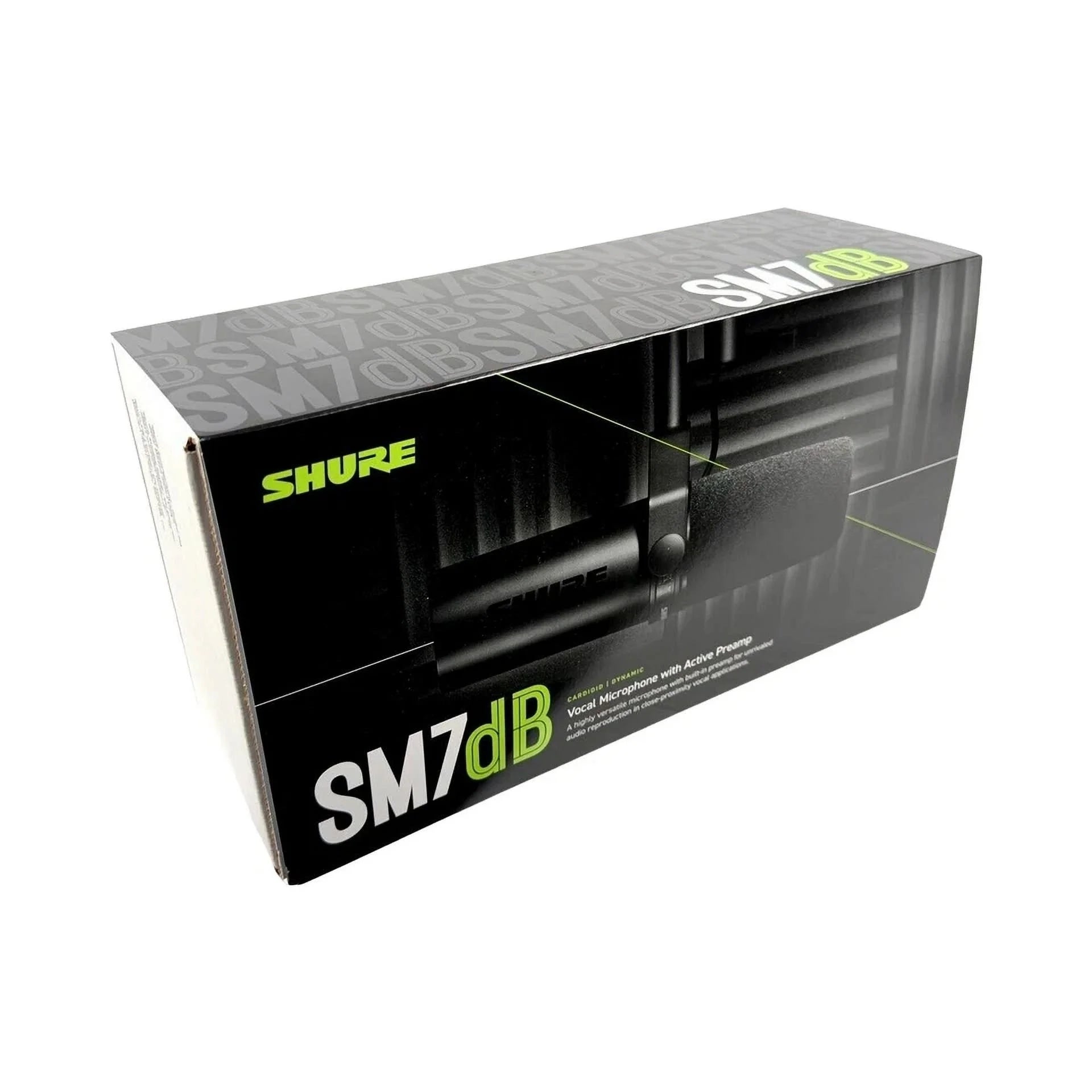 Shure - Sm7Db Dynamic Microphone Built in Preamp Streaming Podcast Recording - Serious Techies
