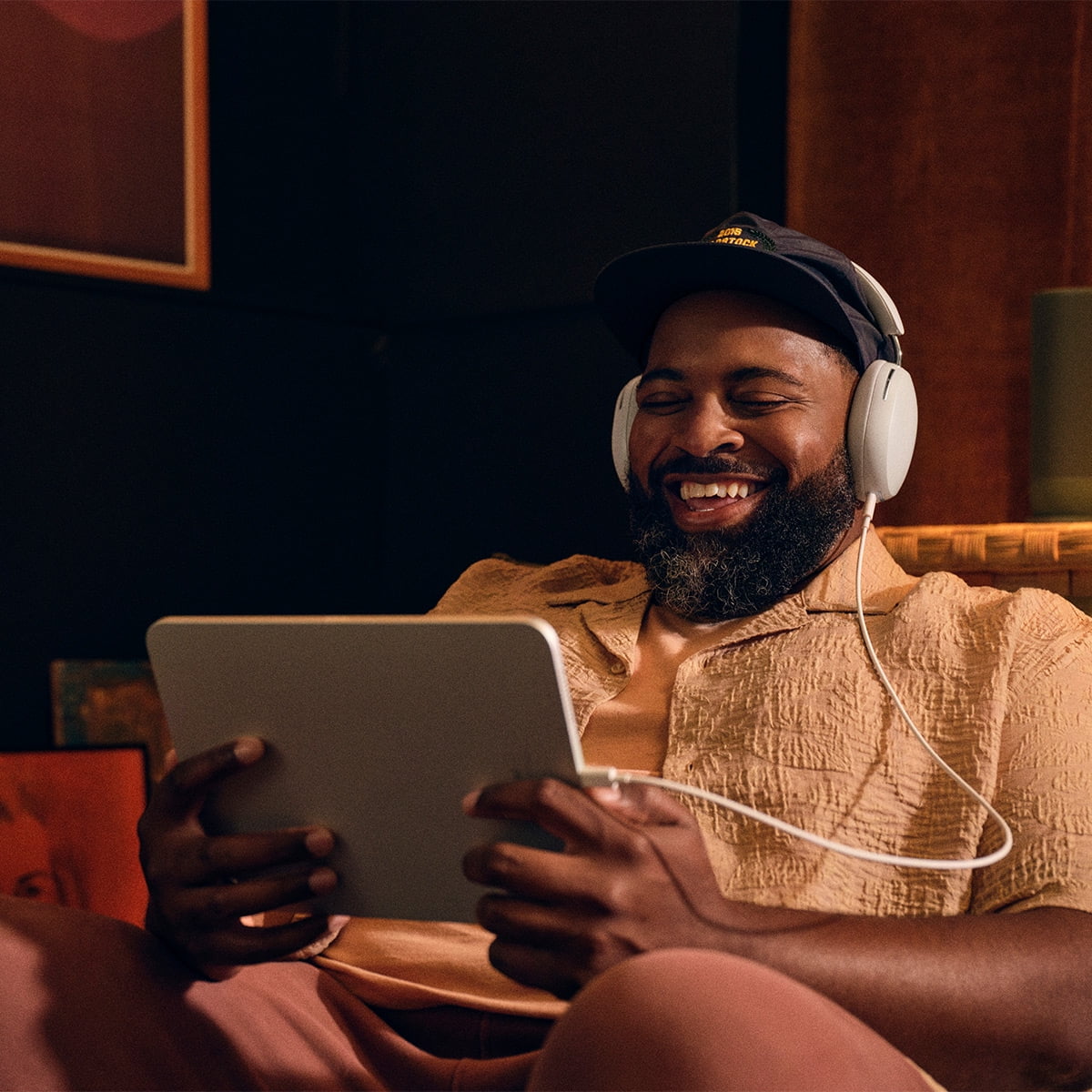Sonos - Ace Wireless Noise Canceling over Ear Headphones, White - Serious Techies
