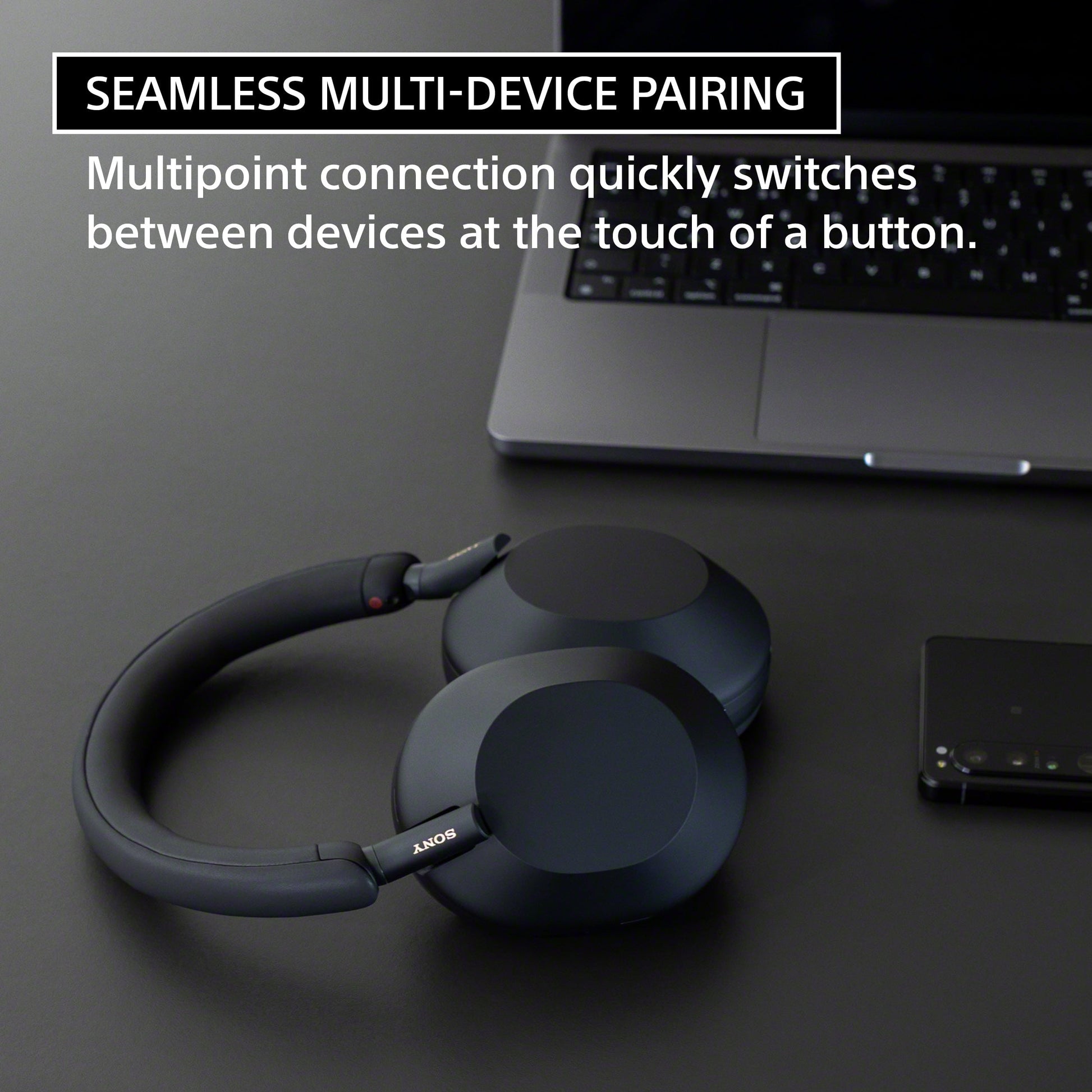 Sony - WH-1000XM5 the Best Wireless Noise Canceling Headphones, Black - Serious Techies