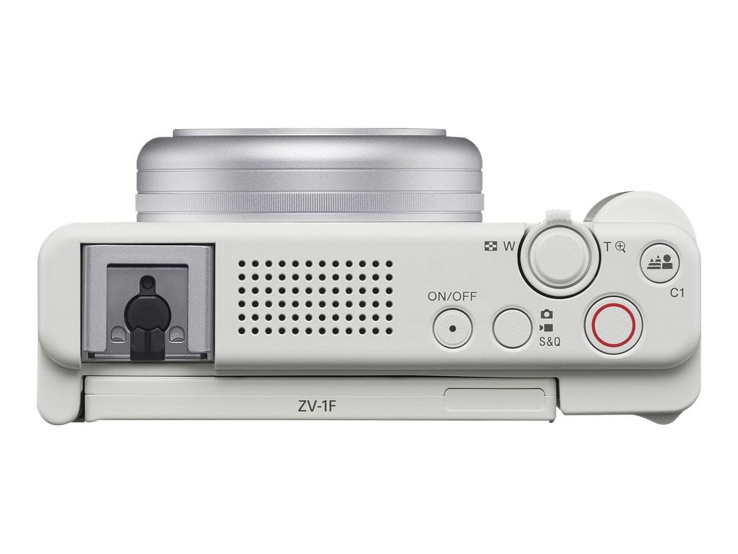 Sony - ZV-1F - Digital Camera - Compact - 20.1 MP - 4K / 30 Fps - ZEISS - Wi-Fi, Bluetooth - White - Serious Techies