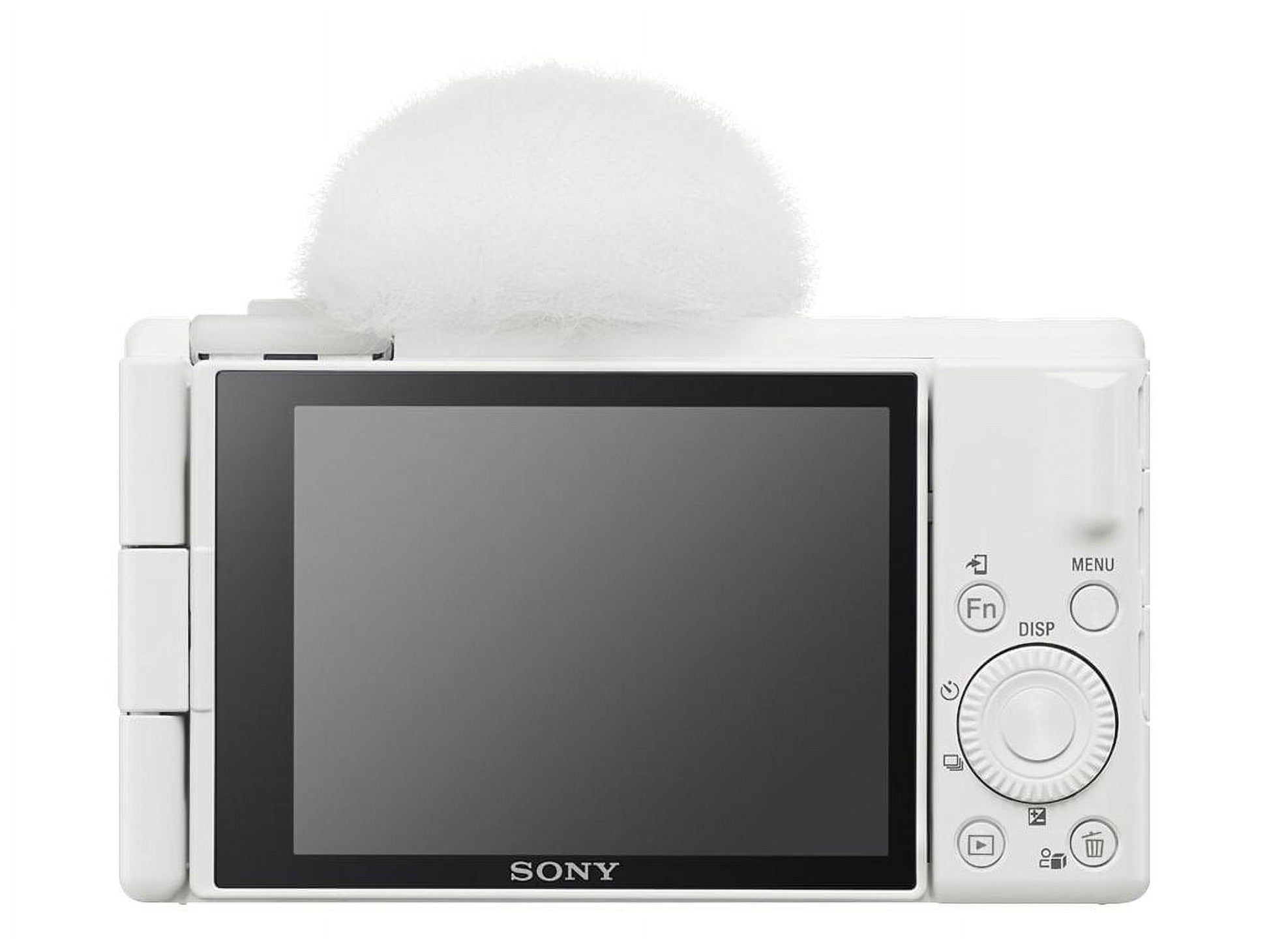 Sony - ZV-1F - Digital Camera - Compact - 20.1 MP - 4K / 30 Fps - ZEISS - Wi-Fi, Bluetooth - White - Serious Techies