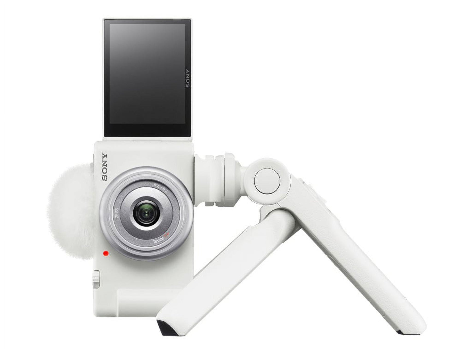 Sony - ZV-1F - Digital Camera - Compact - 20.1 MP - 4K / 30 Fps - ZEISS - Wi-Fi, Bluetooth - White - Serious Techies